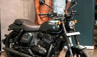 Olympic medallist and former Indian Hockey captain PR Sreejesh becomes the first customer in India to take delivery of the 2026 Yezdi Roadster