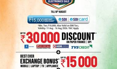 Reliance Digital Brings Digital India Sale Crazy Offers (D.I.S.C.O.)