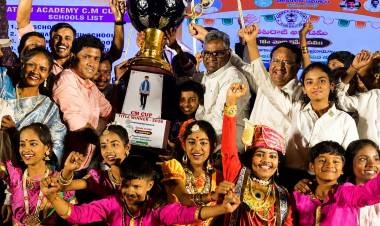 Sri Triveni High School Clinches CM Cup 2026 Title