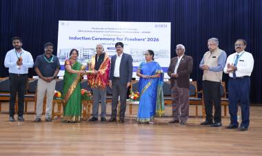 SRMIST Inducts New MBBS and BDS Students, Emphasises Ethics, Excellence and Service