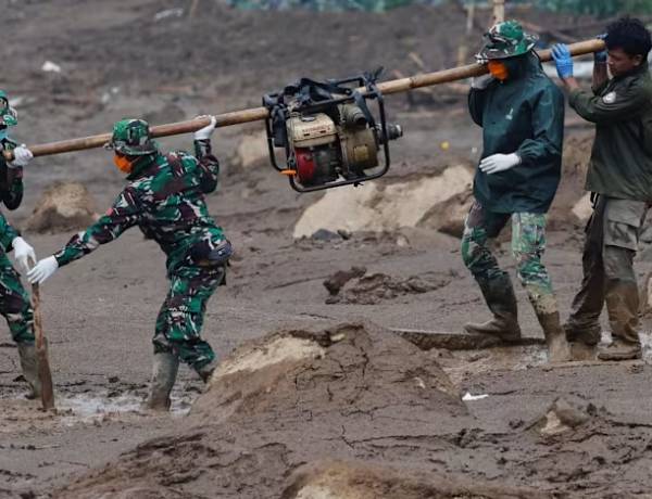 Indonesia landslide death toll rises to 34, dozens missing