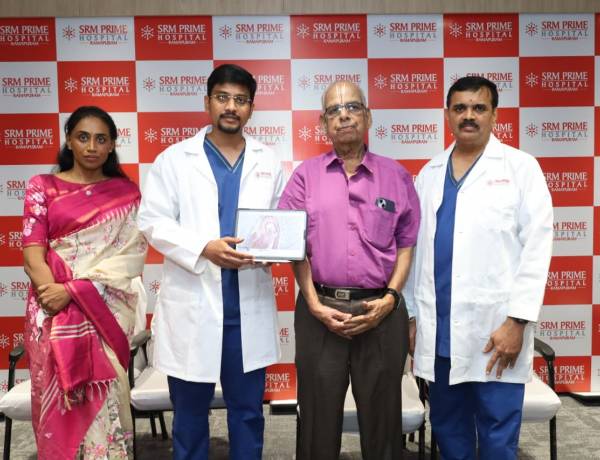 India’s First Right Shoulder-Artery Heart Valve Replacement Performed at SRM Prime Hospital