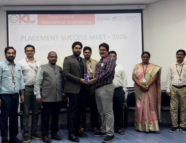 KL Deemed to be University Records Outstanding Placements with Highest Package of ₹81 LPA