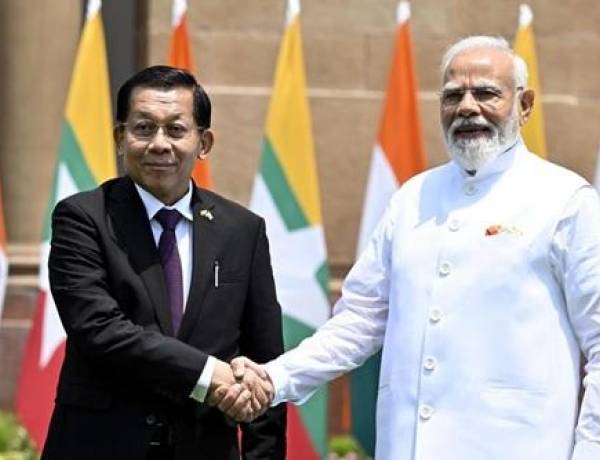 Modi, Myanmar President hold wide-ranging talks in New Delhi, focus on security, trade and connectivity