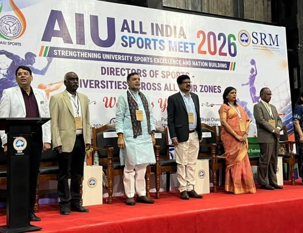 AIU All India Sports Meet 2026 Successfully Concludes at SRMIST