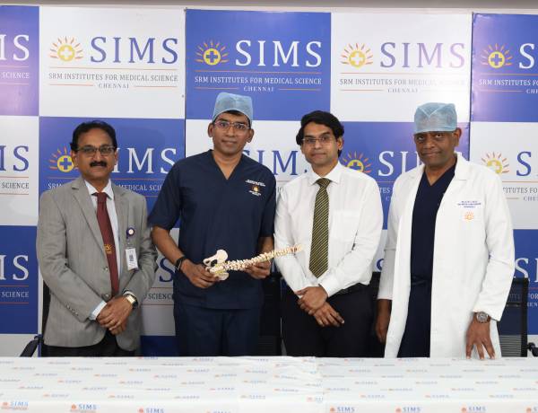 SIMS Hospital Treats Spinal Compression in 84-Year-Old with Pacemaker Through Single-Incision Endoscopic Surgery