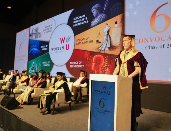  ​Woxsen University Confers Degrees on 1,198 Graduates; Honours Renowned Social Psychologist Dr. Roy F. Baumeister
