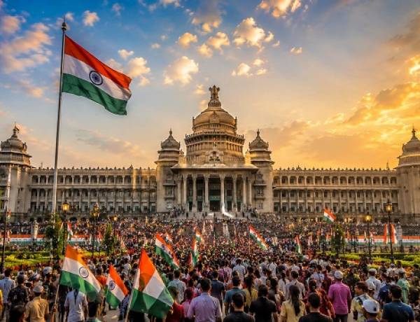 Vidhana Soudha Open to All for Freedom Habba