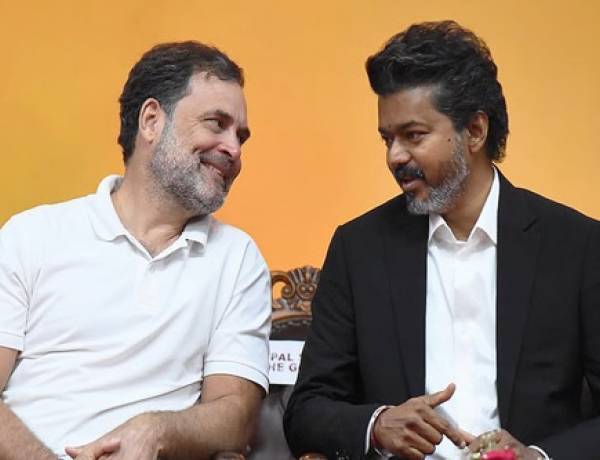Congress leaders meet Vijay amid growing debate over PM candidate