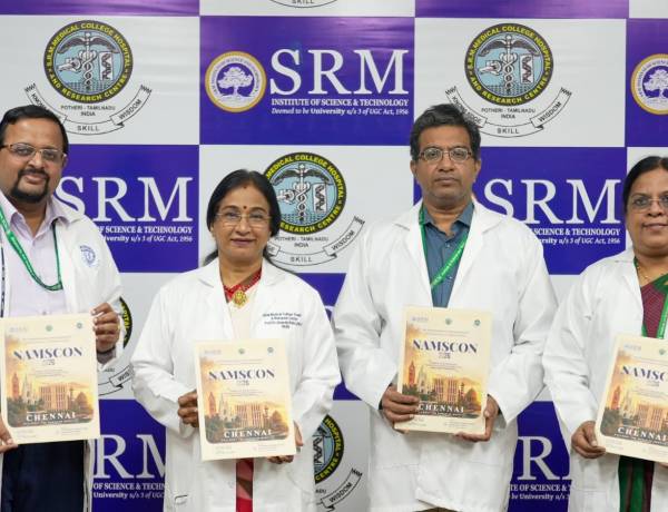 SRM Medical College to Host Prestigious NAMSCON 2026, the 66th Annual Conference and Convocation of NAMS