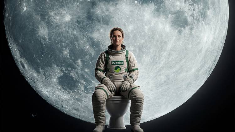 NASA Moon Mission launched - and Dulcolax is on Board! - நாசாவின் நிலவுப் பயணம் தொடங்கியுள்ளது - அதில் டல்கோலாக்ஸும் உள்ளது!