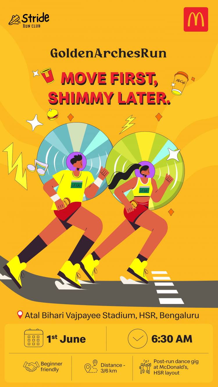 Run, Refresh and Retreat with McDonald’s Golden Arches Run