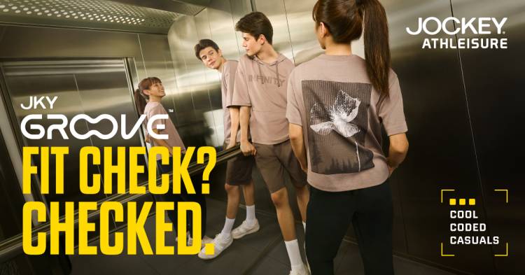Jockey Redefines Youthful Athleisure Wear through the Launch of ‘JKY GrooveTM’ Collection