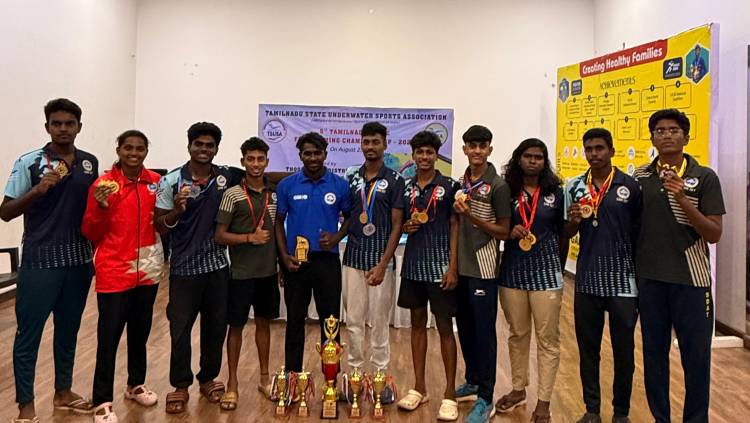 SRM IST Dominates 5th Finswimming State Championship – Overall Team Champions!