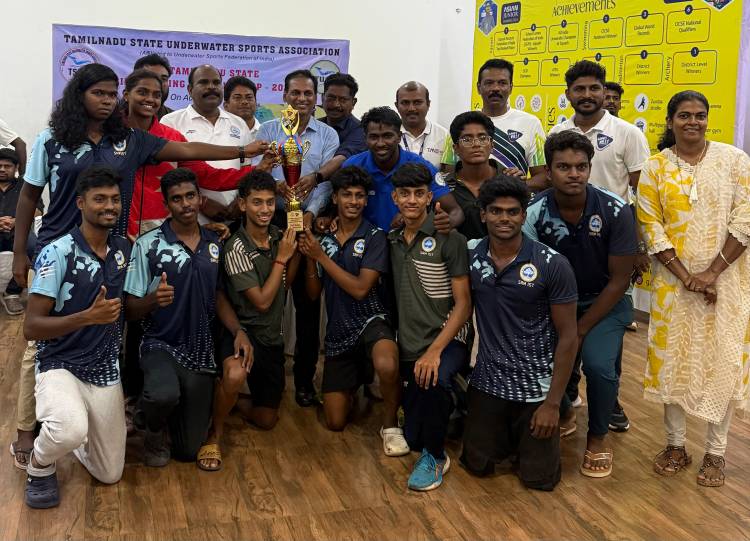 SRM IST Dominates 5th Finswimming State Championship – Overall Team Champions!