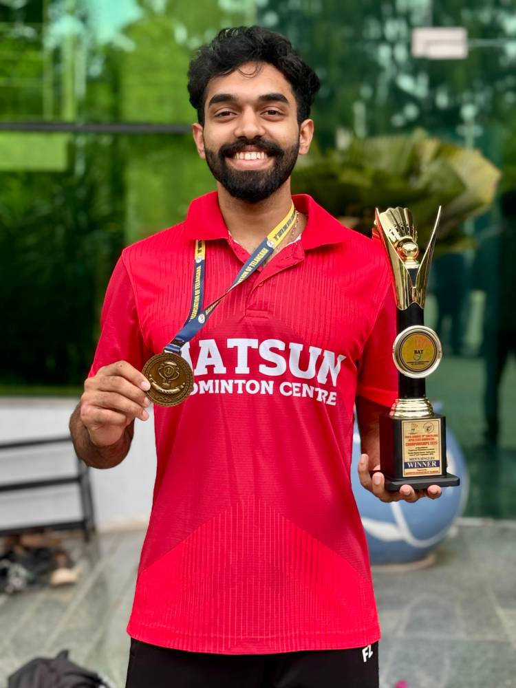 SRMIST Triumphs at Yonex Sunrise 79th South Zone Badminton Championships 2025