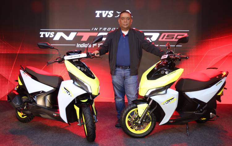 TVS MOTOR COMPANY LAUNCHES TVS NTORQ 150
