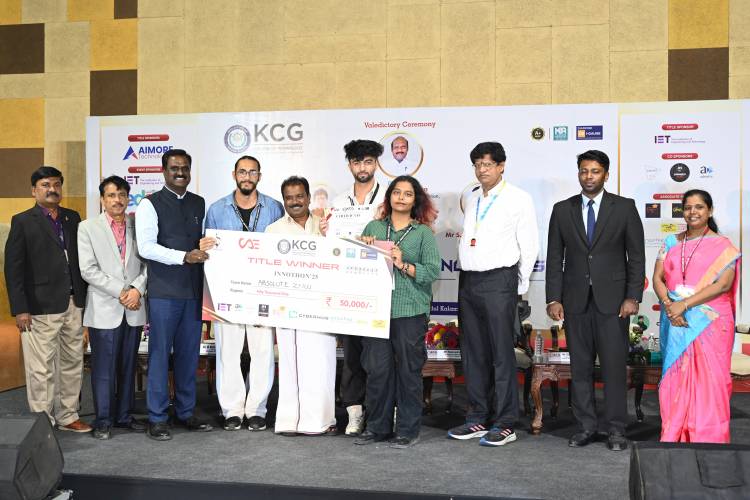'Xplore AI & Innothon 2025' Concludes at KCG College of Technology, Honouring India's Future AI Innovators