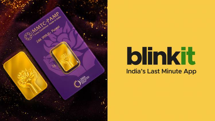 MMTC-PAMP partners with Q-commerce platforms for the first time, to deliver purest gold and silver in 10 minutes