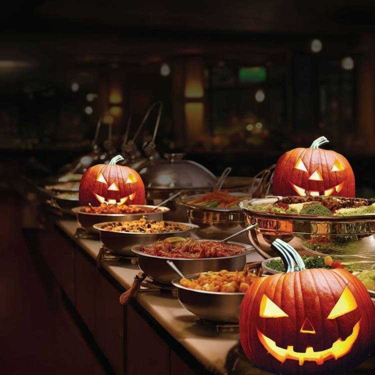 Where the Fright Meets the Feast — A Bewitching Halloween Dinner at Waterside, Feathers Hotel