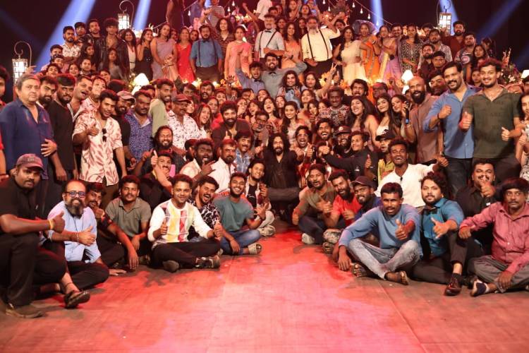 கிச்சா சுதீப்  நடித்த MARK படத்தின் படப்பிடிப்பு மிக பிரமாண்டமாக நிறைவு!