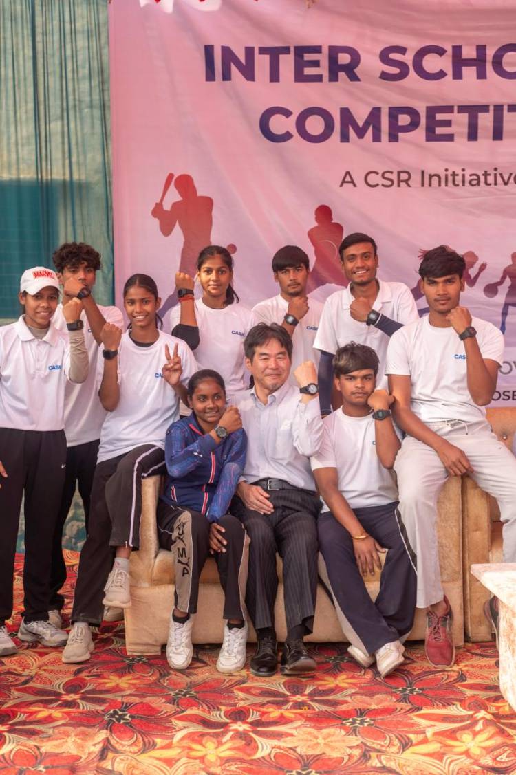 Casio India Celebrates Children’s Day and Empowers Young Athletes with an Inter-School Sports Event under Its ‘Sports for Change’ CSR Initiative in Noida