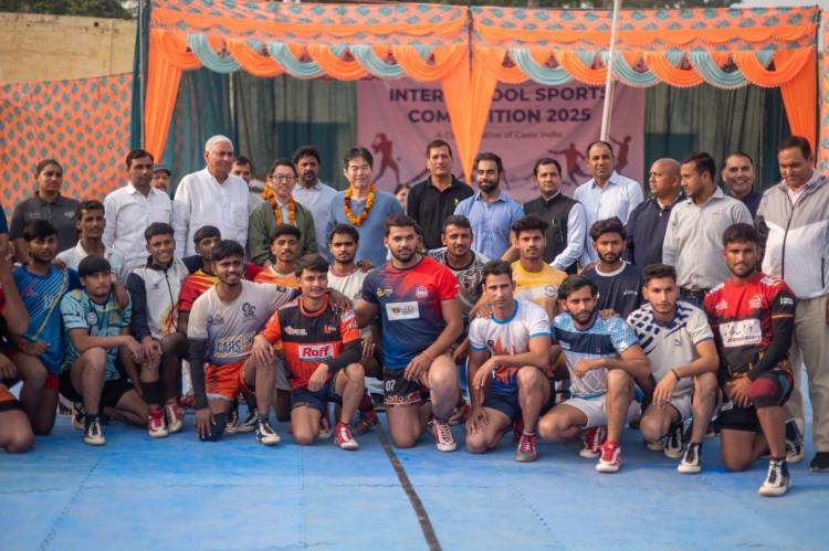 Casio India Celebrates Children’s Day and Empowers Young Athletes with an Inter-School Sports Event under Its ‘Sports for Change’ CSR Initiative in Noida