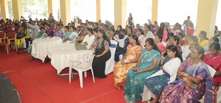 TCEI & Society for Elimination of Rural Poverty, Govt of Telangana; empower 180 Rural Women, with Event Management skills