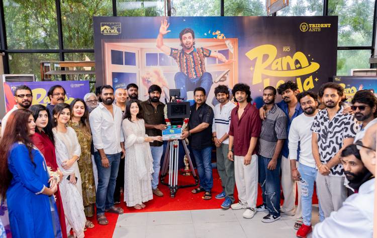 டிரைடன்ட் ஆர்ட்ஸ் & ஐவா என்டர்டெயின்மென்ட் இணைந்து தயாரிக்கும் தனித்துவமான ரொமான்டிக் காமெடி படமான ' ராம் in லீலா' வில் இணையும் ரியோ - வர்திகா ஜோடி