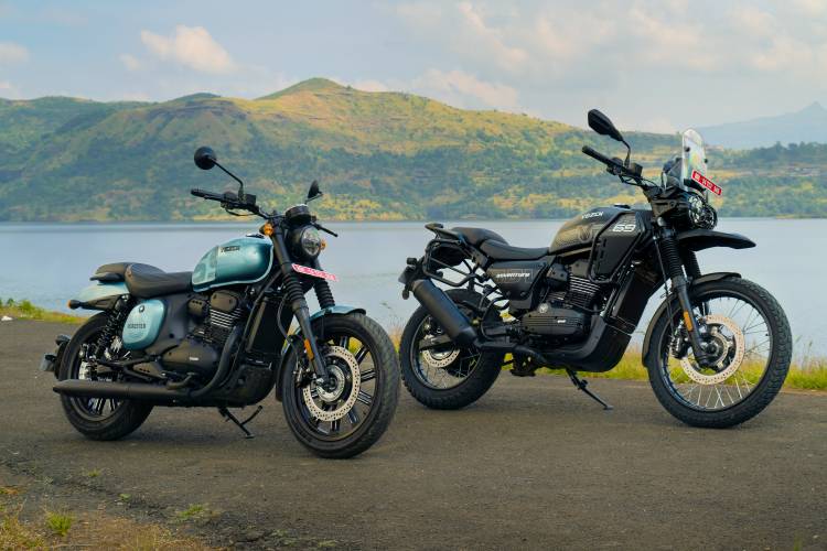 Jawa Yezdi Motorcycles’ top-selling Yezdi Adventure and Roadster now available on Amazon and Flipkart