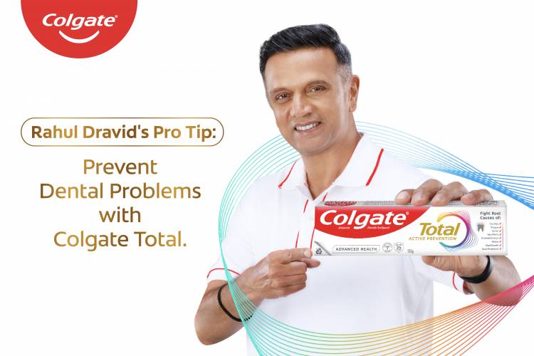 Rahul Dravid Endorses Colgate Total to Champion Oral Health as a Performance Edge