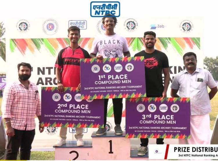 SRMIST Archer Wins Gold in the 3rd NTPC National Ranking Archery Championship (Senior Compound Category)