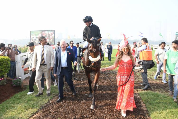 Delna Poonawalla unveils ‘Fire Horse’ inspired capsule showcase at the Poonawalla Breeders’ Multi Million, celebrating legacy, horses, and timeless style