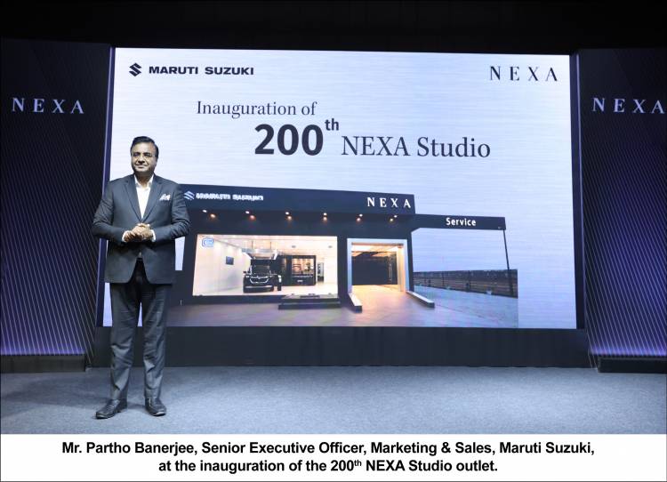 Maruti Suzuki expands NEXA footprint across India; inaugurates 200th NEXA Studio 