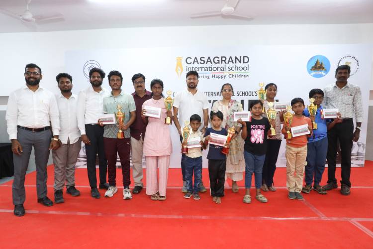 Casagrand International School hosts 4th State Level  Children’s Chess Tournament 2026 