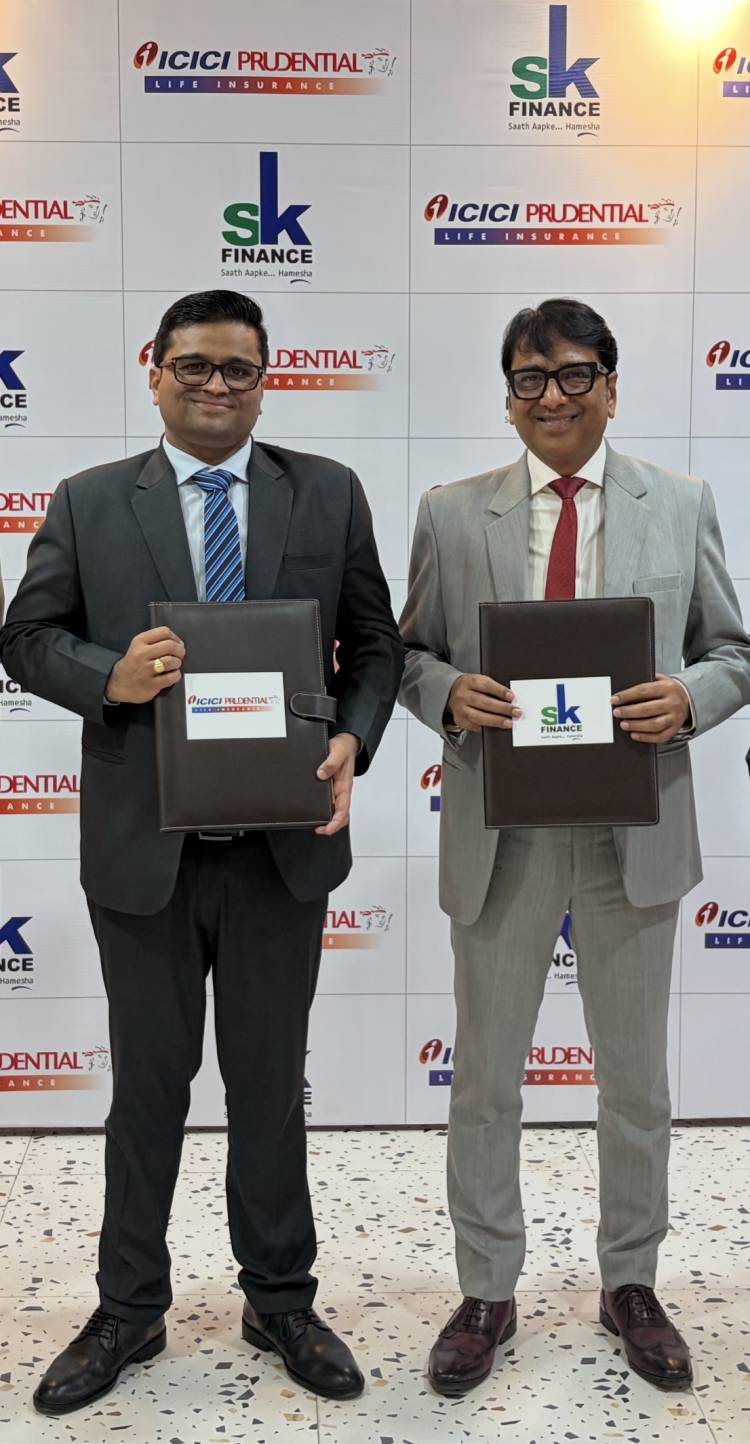ICICI Prudential Life Insurance and SK Finance announce strategic partnership to offer credit life solutions