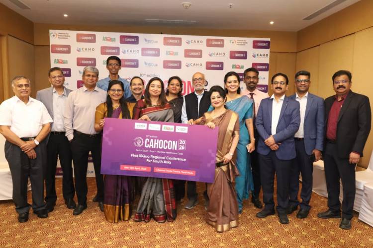 10th Edition of CAHOCON 2026 to Bring 2,500 Healthcare Leaders to Chennai to Advance Patient Safety