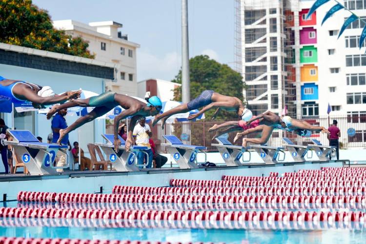SRM IST Directorate of Sports conducted India’s First Ever All India Ranking Swimming Meet
