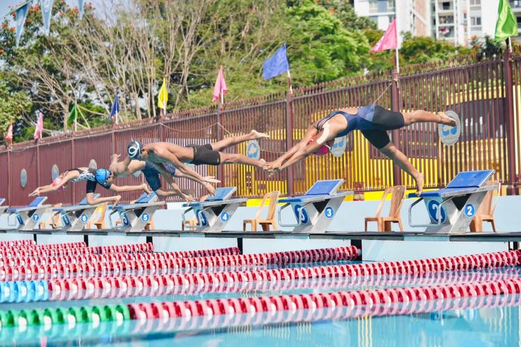 SRM IST Directorate of Sports conducted India’s First Ever All India Ranking Swimming Meet