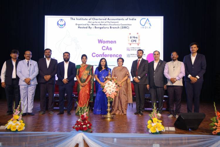 WOMEN CAs CONFERENCE..... Institute of Chartered Accountants of India Bengaluru Branch Hosted Sampada Women CAs Conference Women Who Rise, Lead, and Transform
