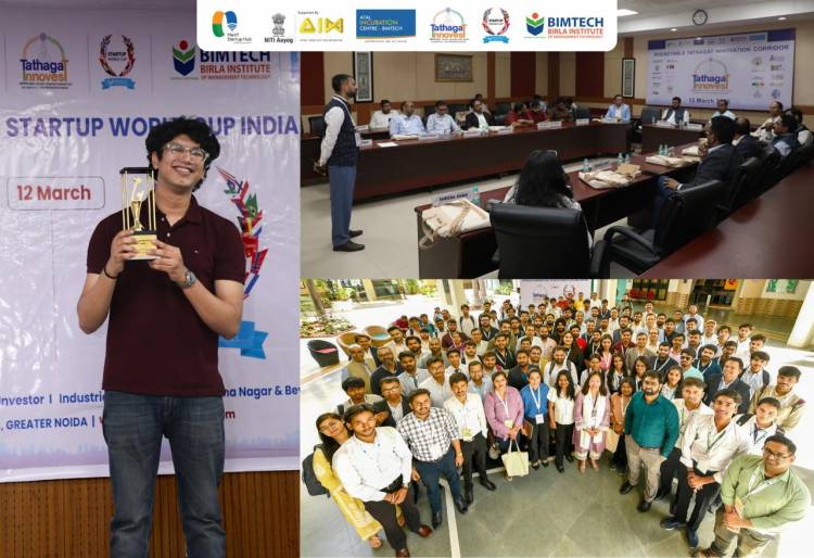 AIC BIMTECH organised Tathagat Innovest and Hosts India Edition of Startup World Cup in Greater Noida
