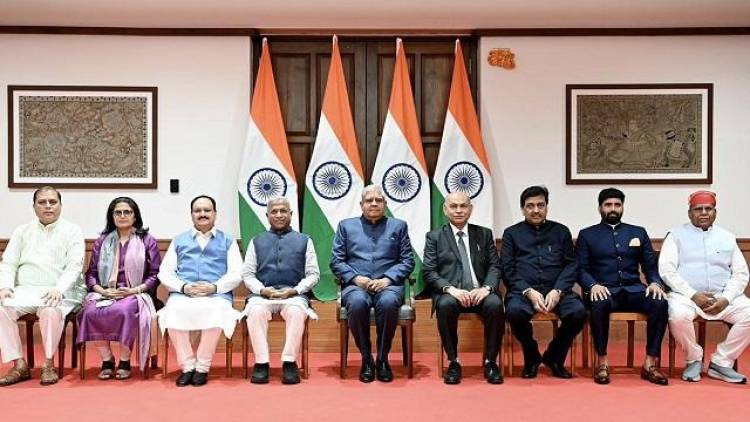 New Rajya Sabha Members Take Oath