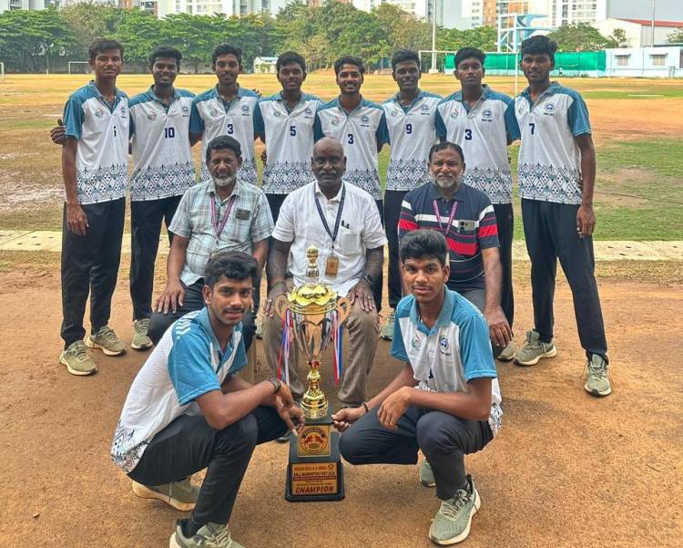 5th State Level One Senior Invitation Ball Badminton (M) Won Gold Medal