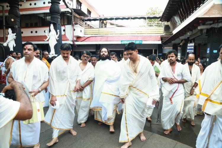 Anant Ambani Announces ₹6 Crore Temple Donations, ₹12 Crore Rajarajeshwaram Renovation; Additional Support for Guruvayur Elephant Welfare 