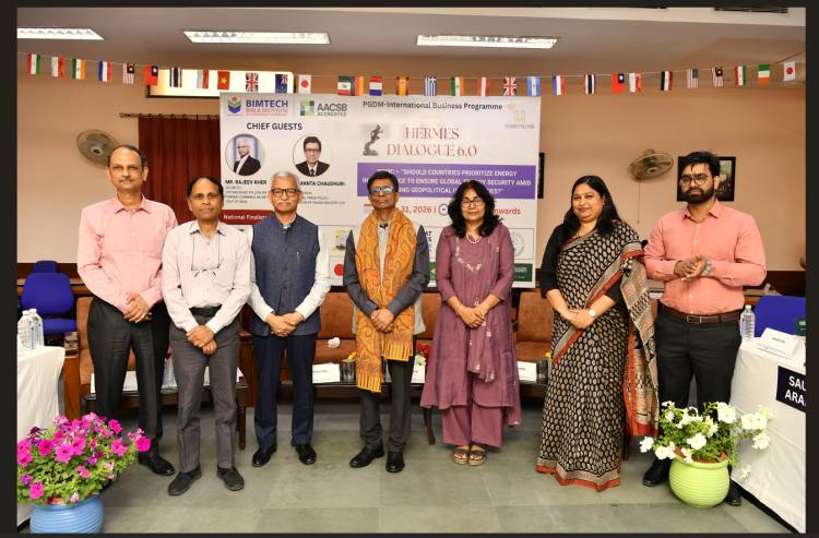 News Story-BIMTECH Champions Energy Diplomacy: Students Debate the Future of Global Energy Security