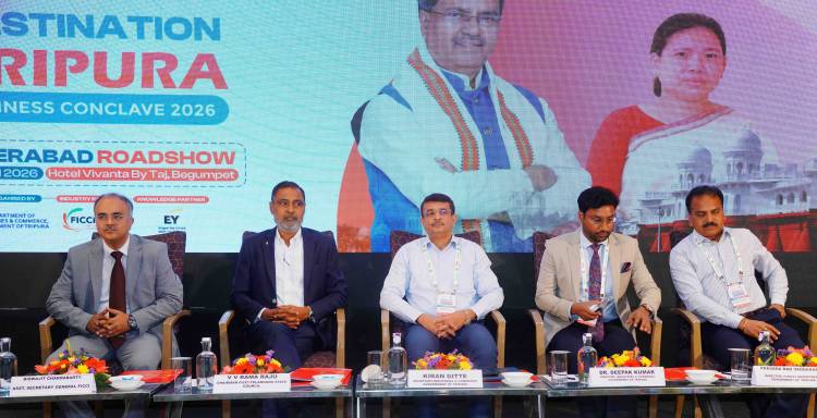 Department of Industries & Commerce, Government of Tripura Destination Tripura – Business Meet 2026 Investors’ Roadshow Held in Hyderabad