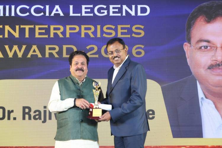 Dr. Rajib Mukhapadhyay receives MIICCIA Legend Enterprise Awards 2026 for outstanding contribution in finance, social service and skill development by Le Rythme