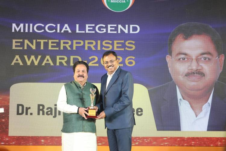 Dr. Rajib Mukhapadhyay receives MIICCIA Legend Enterprise Awards 2026 for outstanding contribution in finance, social service and skill development by Le Rythme