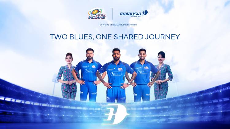 Malaysia Airlines Unveils Mumbai Indians-Themed Aircraft, Taking the Spirit of Mumbai Global 