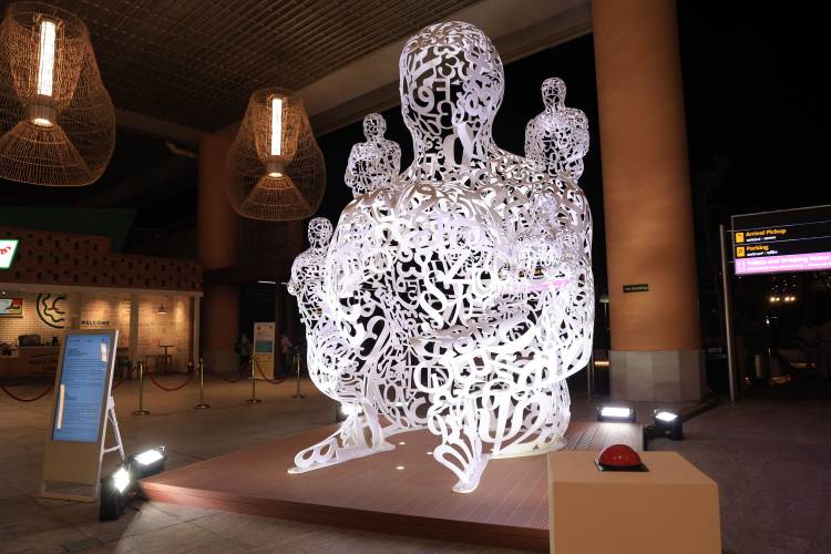 Biocon Foundation and BIAL Unveil Jaume Plensa’s Sculpture “Bengaluru’s Soul” at Kempegowda International Airport Bengaluru